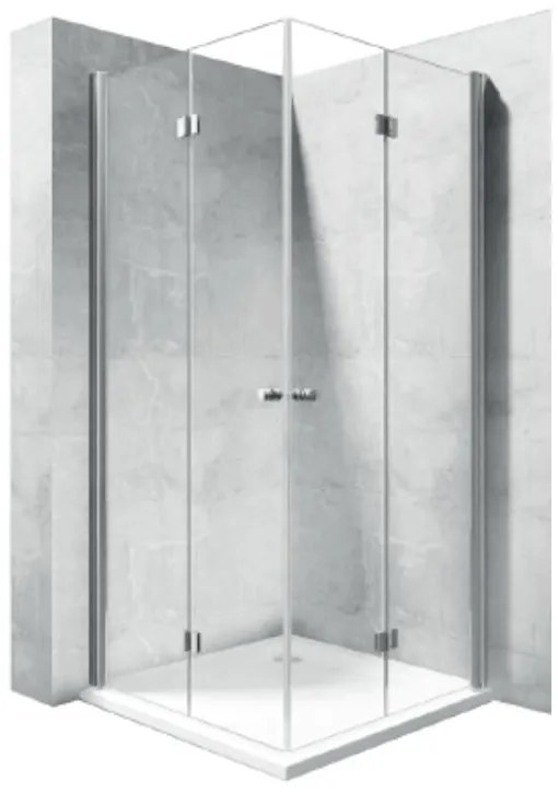 Rea Fold sprchové dvere 70 cm skladané REAK7444