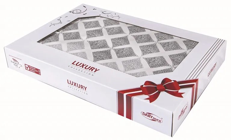 SATÉNOVÉ POSTEĽNÉ OBLIEČKY LEE LUXURY 160X200 CM, 70X80 CM VZOROVANÉ