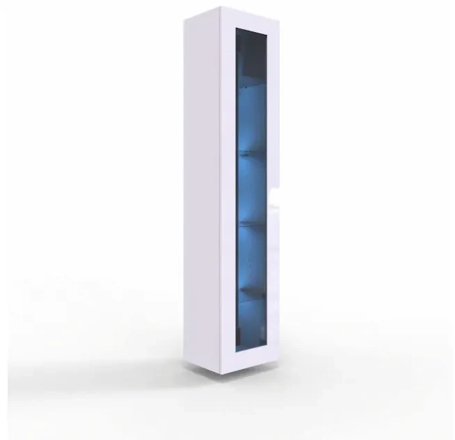 Obývacia stena Zigo III, Osvetlenie: osvetlenie LED RGB - farebné, Farby: čierny / wotan