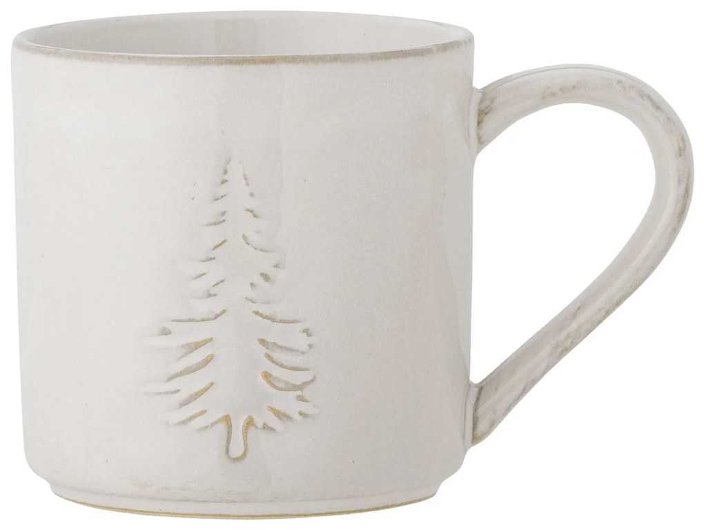 Bloomingville Kameninový hrnček Winter Nature Tree 300 ml