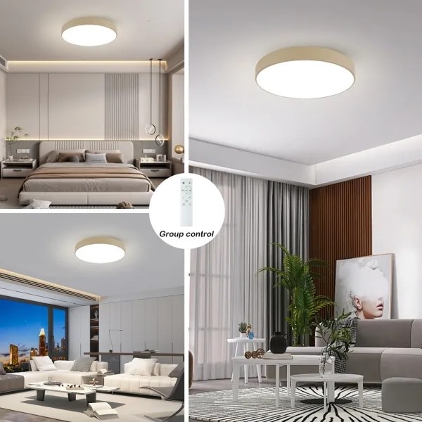 Brilagi - LED stmievateľné svietidlo POOL SMART LED/100W/230V 80 cm béžové Wi-Fi Tuya + diaľkové ovládanie