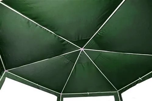 Záhradný pavilónový altánok, s oknami, zelený, MultiGarden