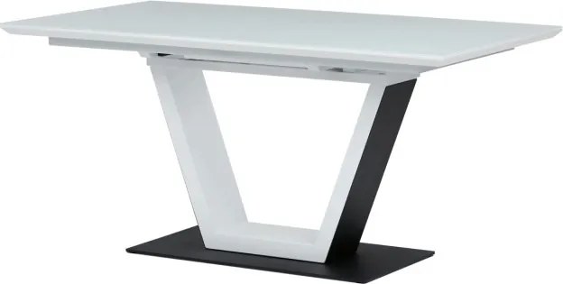 Jedálenský stôl 160x90 cm, rozkladací HT-D1931 WT