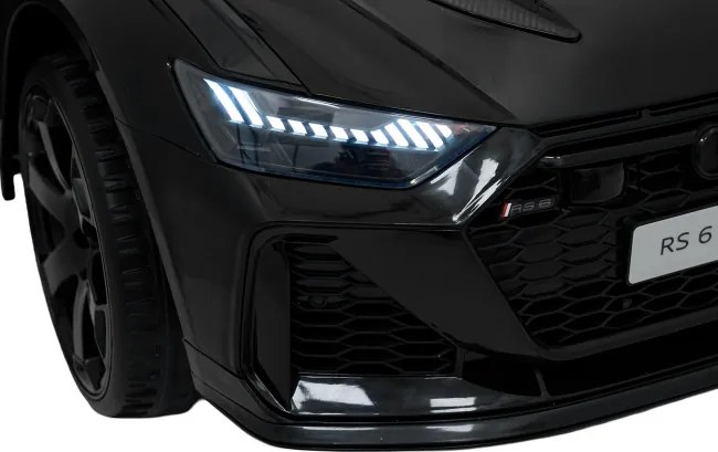 Elektrické autíčko Audi RS6 Avant GT čierne