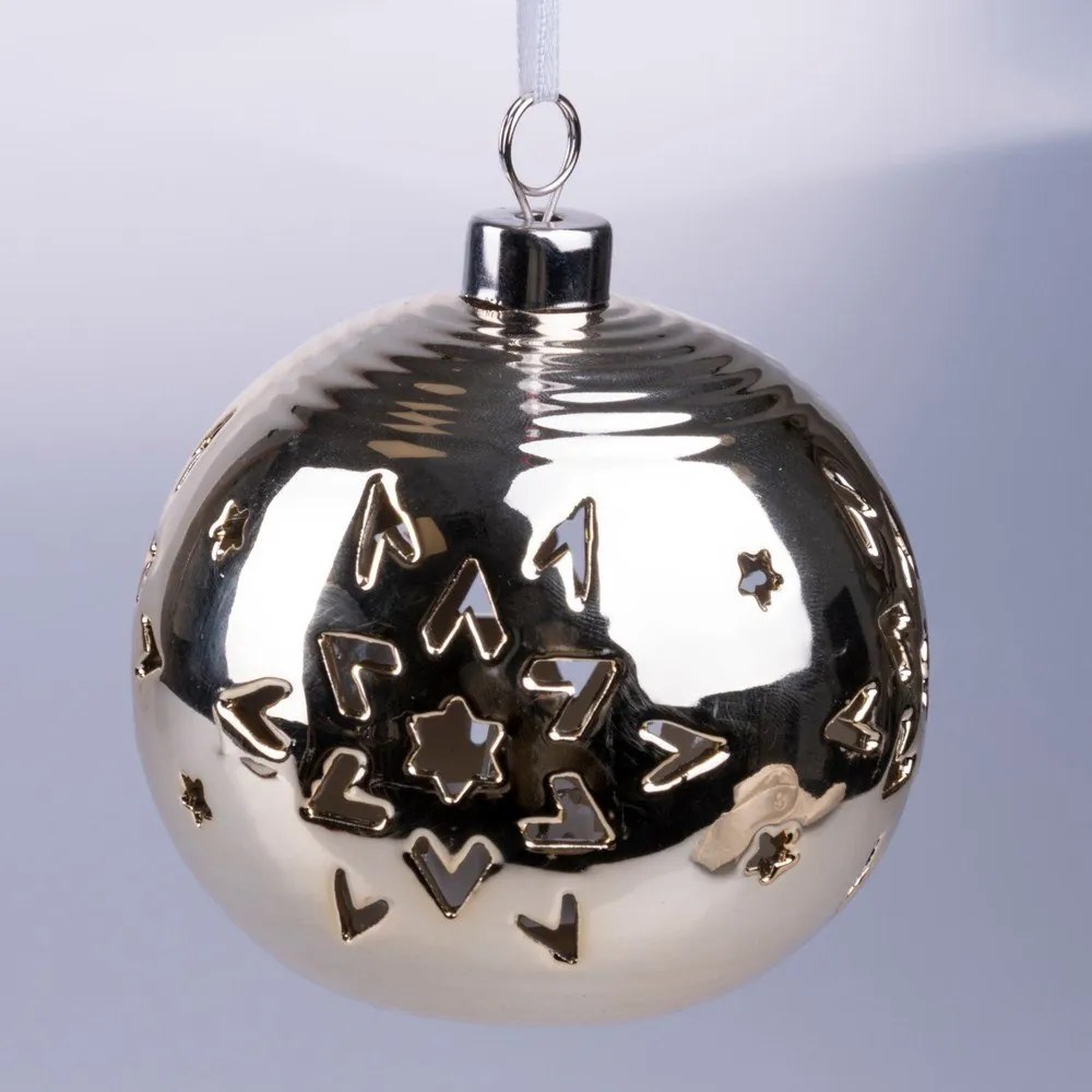 Svetelné vianočné ozdoby v súprave 4 ks Palla - VDE Tivoli 1996