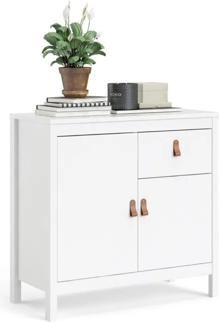 KOMODA TWO REE 82 cm II bílá