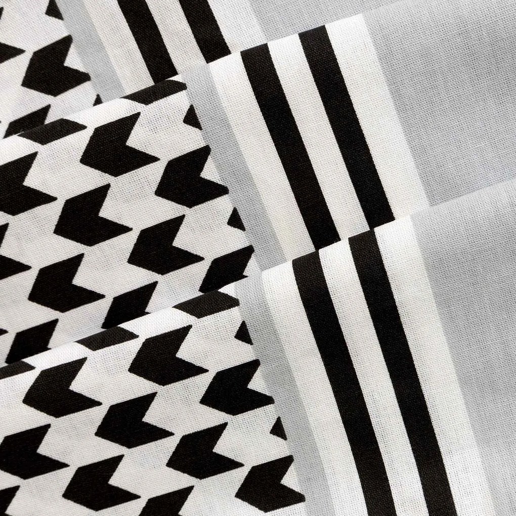 RENFORCÉ OBLIEČKY ZIGO EXCLUSIVE 160X200 CM, 2 KS 70X80 CM VZOROVANÉ