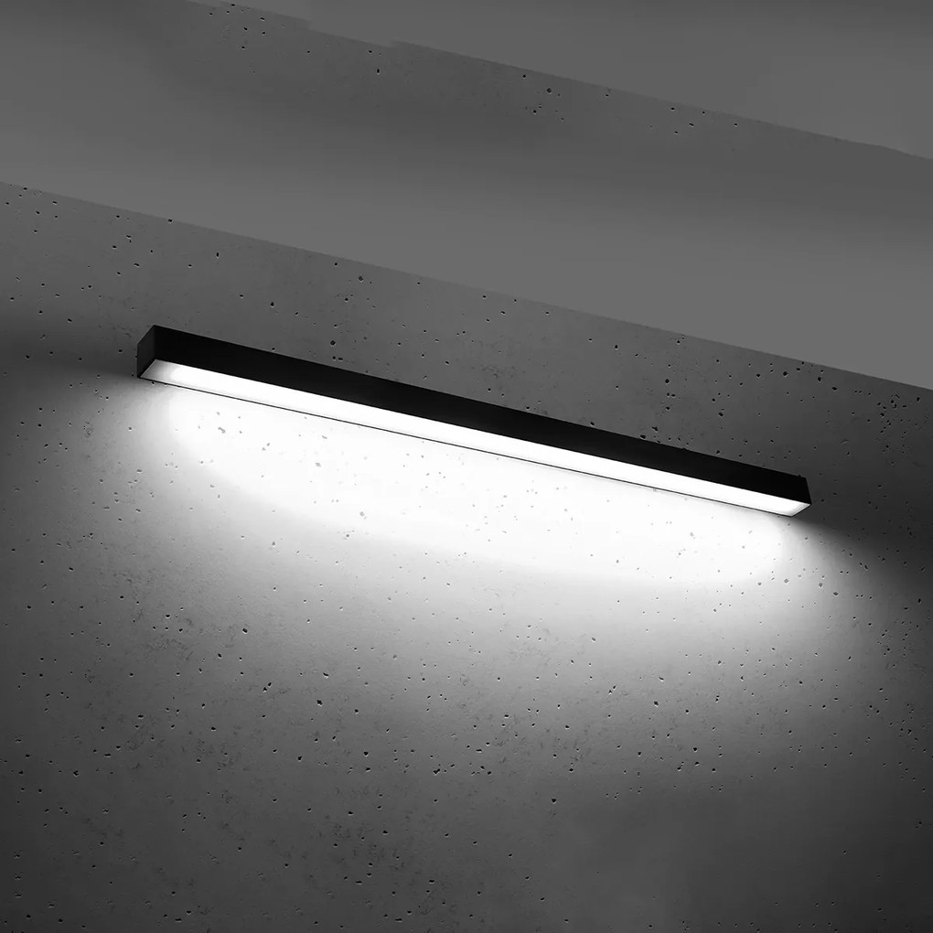Nástenné LED svietidlo Pinne 117, 1x LED 31w, 3000k, b