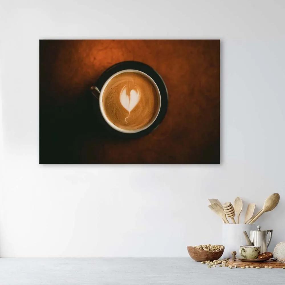 Obraz na plátně Šálek kávy - 120x80 cm