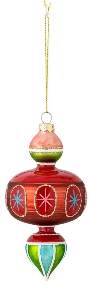 Sklenená vianočná ozdoba ø 7 cm Kota – Bloomingville