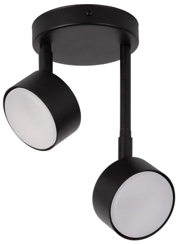 Luster na tyči NEMO 2xGX53/12W/230V čierna