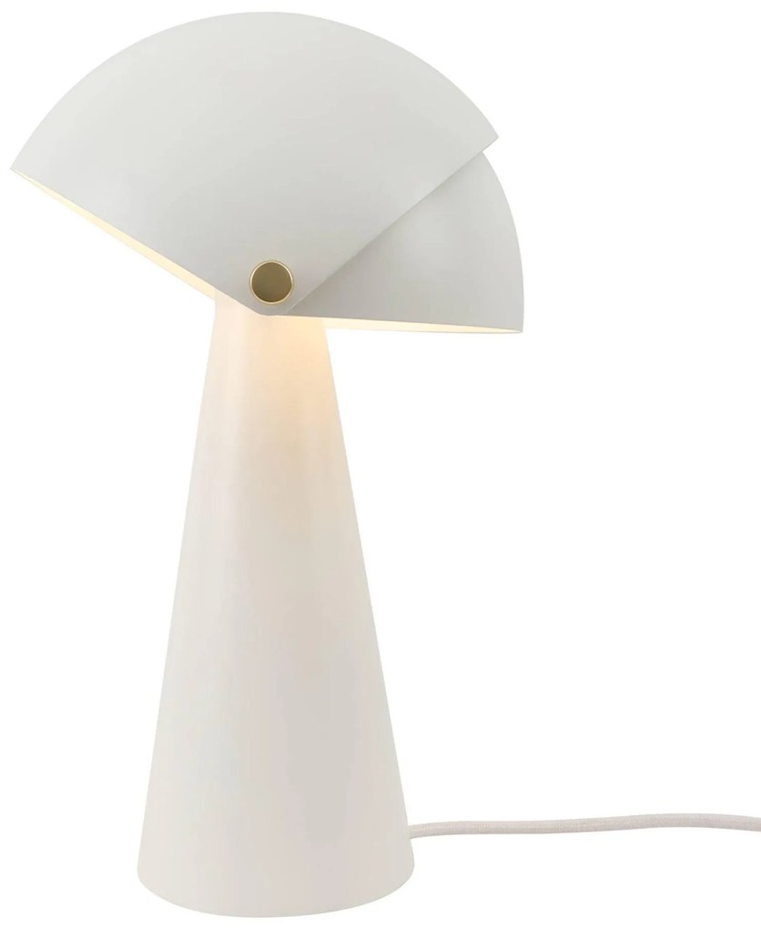 NORDLUX Stolná lampa na posteľ ALIGN, 1xE27, 25W, biela