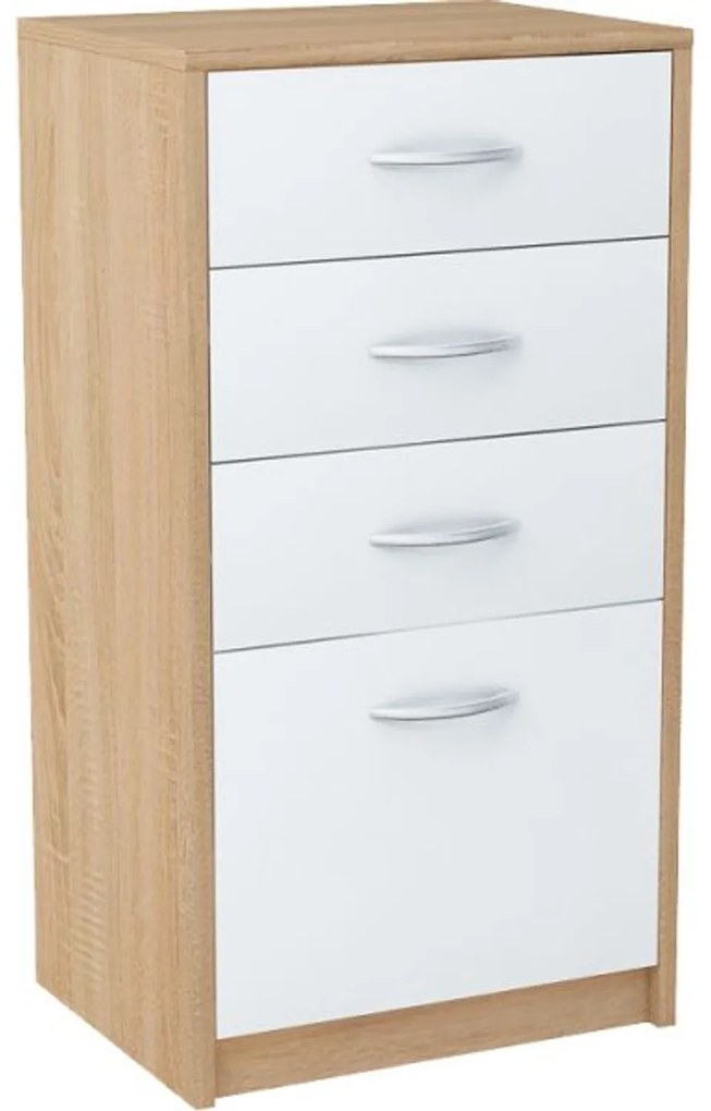Komoda JULIA K14 Biela