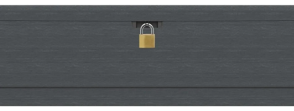 DURAMAX Durabox 270 l Plastový záhradný úložný box 117 x 45 x 56 cm - antracit 86600