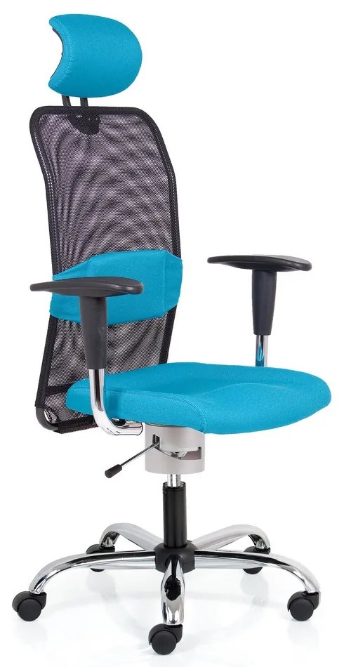 Zdravotná stolička Techno Flex XL, modrá / čierna