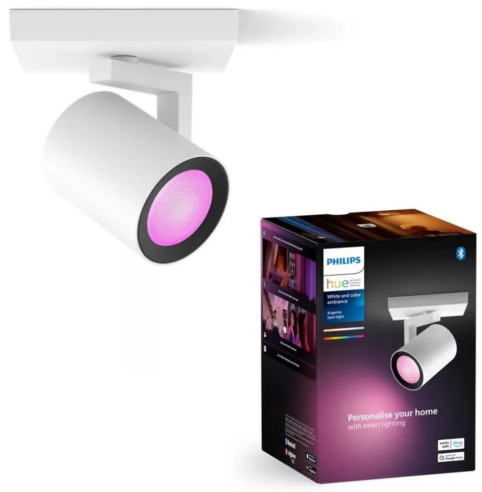 Philips - RGBW LED Stmievateľné bodové svietidlo Hue ARGENTA 1xGU10/4,2W/230V