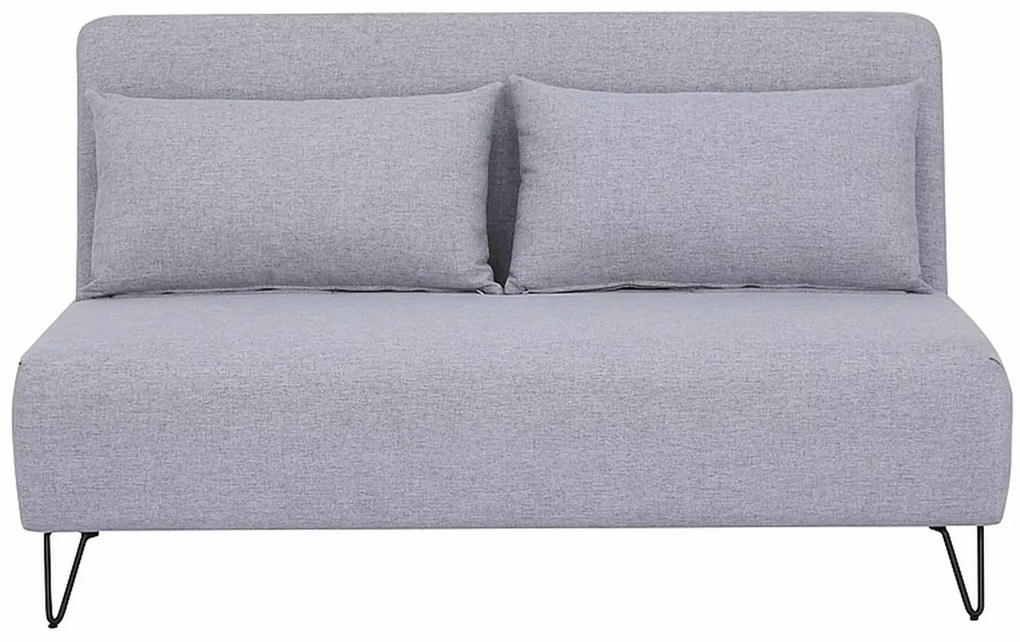 2-místná pohovka Zenia 141 cm šedá