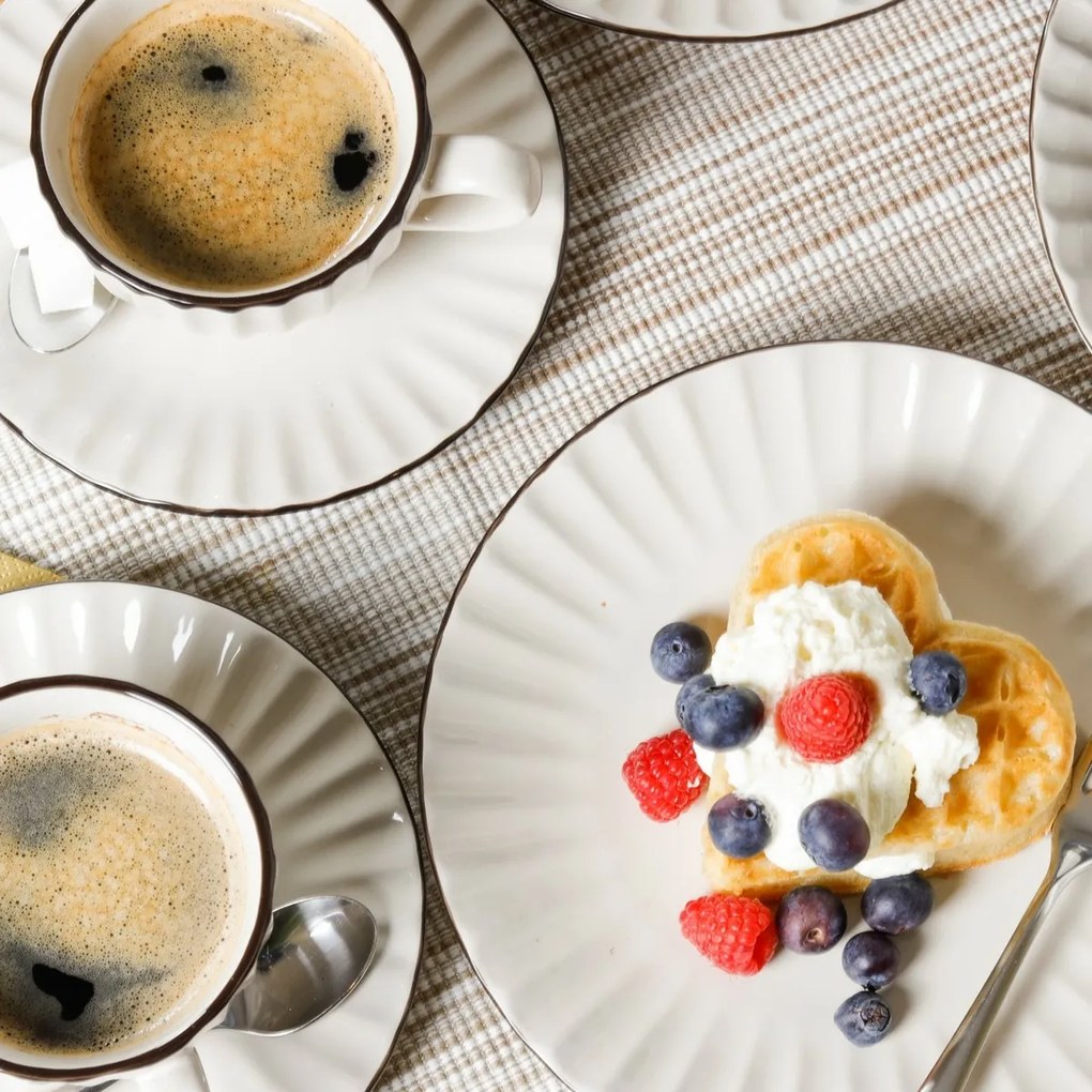 Mäser Súprava šálok 4 ks OSITA - 200 ml, krémová