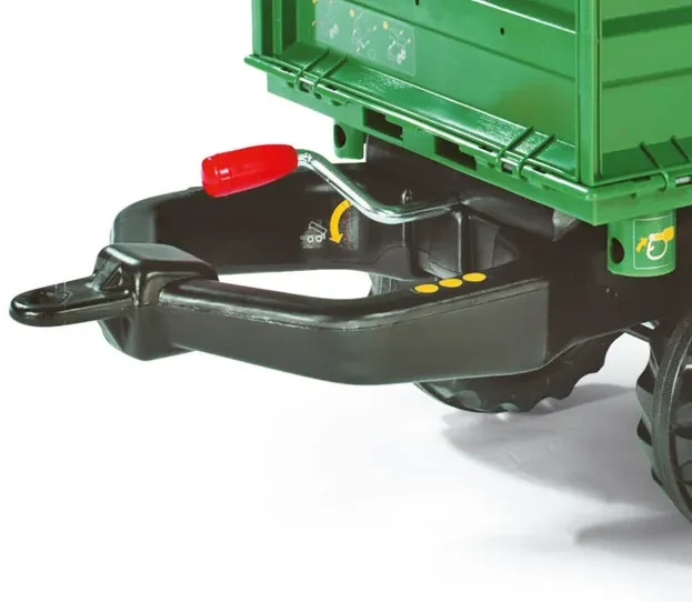 Príves Rolly Toys 122202 dvojnápravový, tmavozelený