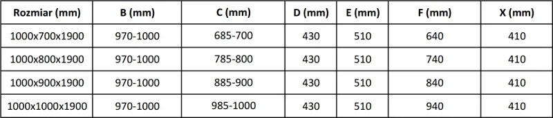 Mexen Apia, sprchový kút s posuvnými dverami 100 (dvere) x 80 (stena) cm, 6mm číre sklo, zlatý profil + čierna sprchová vanička SLIM, 840-100-080-50-00-4070G