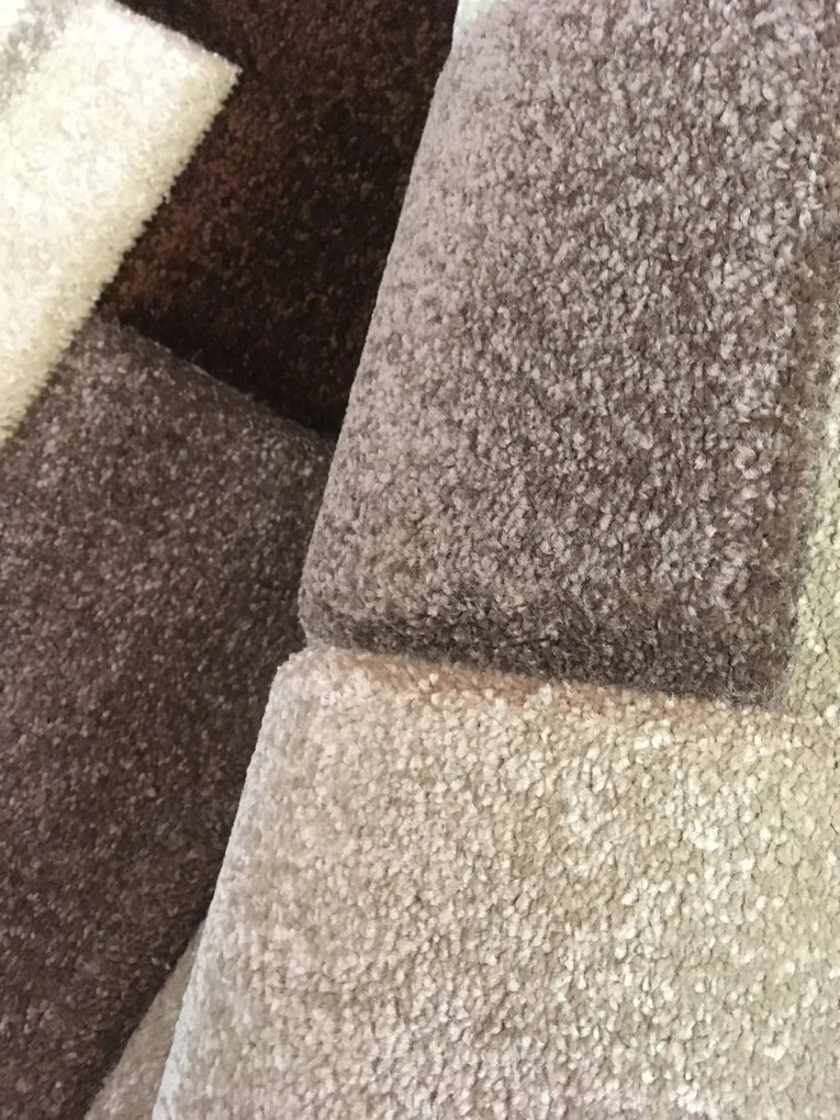 Kusový koberec Cascada Plus beige 6081, 80x150, hnedá, obývacia izba, Spoltex