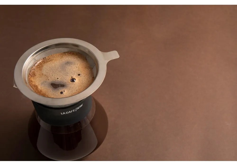 Prekvapkávač na kávu z borosilikátového skla s filtrom z nehrdzavejúcej ocele 0.4 l La Cafetiere - Kitchen Craft