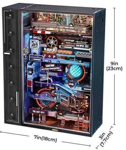 RoboTime - 3D mechanická skladačka guličkovej dráhy Mesto minulosti
