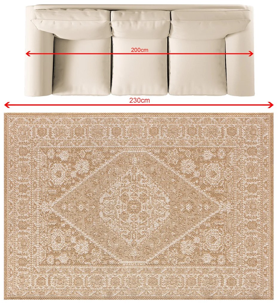 Koberec Marano camel 160x230 cm