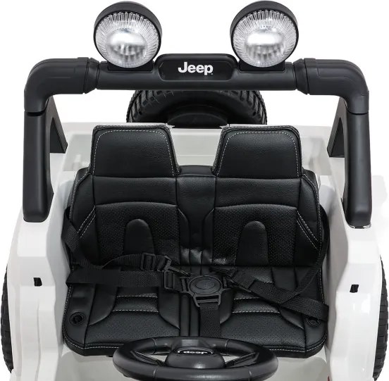 Elektrické autíčko Jeep Wrangler Rubicon LIFT biele