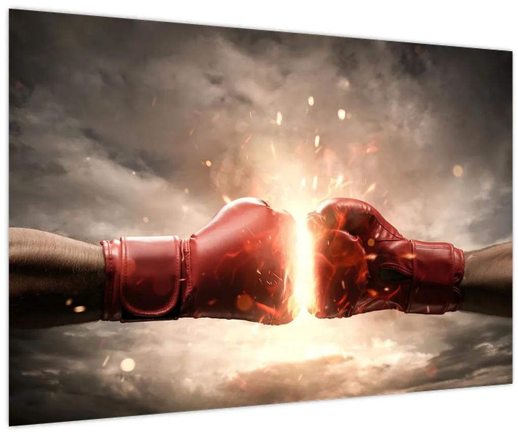 Obraz - Boxing (90x60 cm)