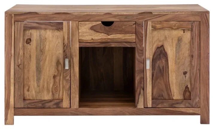 furniture-nabytek.cz - Masívna umývadlová skrinka Lagos z palisandru, lakovaná, hnedá