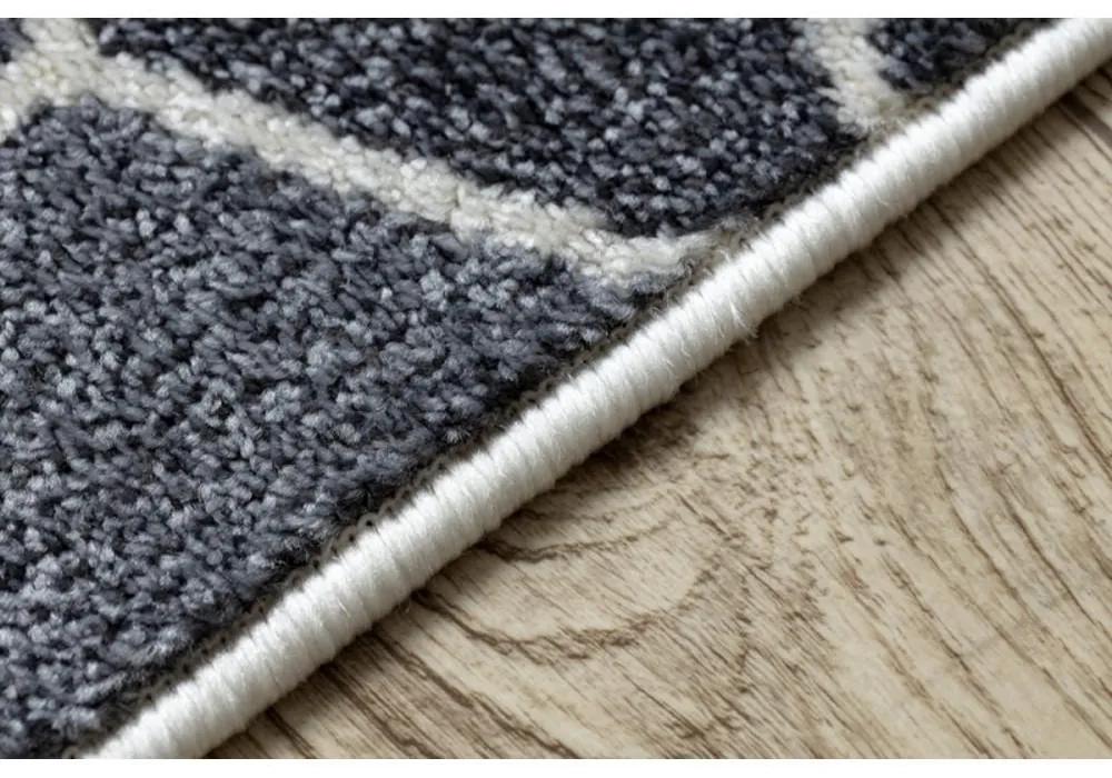 Kusový koberec Kocky šedý 190x270cm