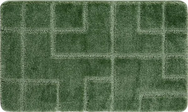 Kúpeľňový koberček SUPREME LINES línie, zelený