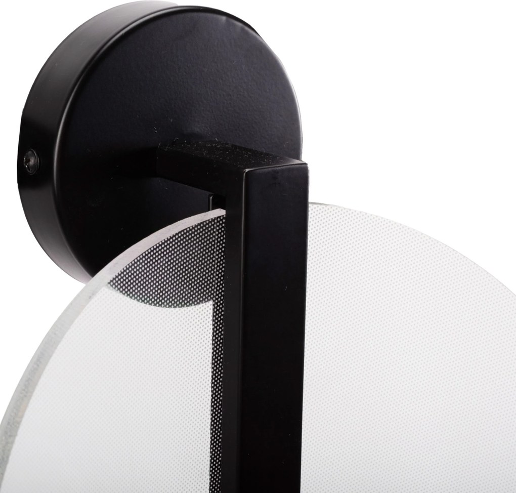 Toolight Toolight, LED nástenné svietidlo 5W APP1313-W, čierna, OSW-00926