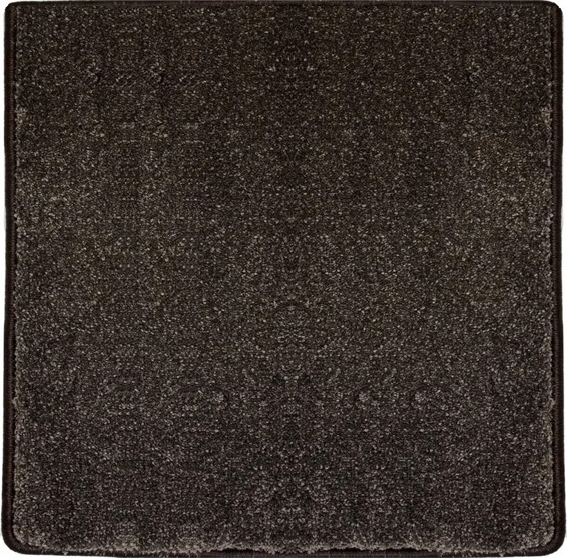 Kusový koberec Laguna LUX čokoláda štvorec, 150x150, hnedá, obývacia izba, Vopi