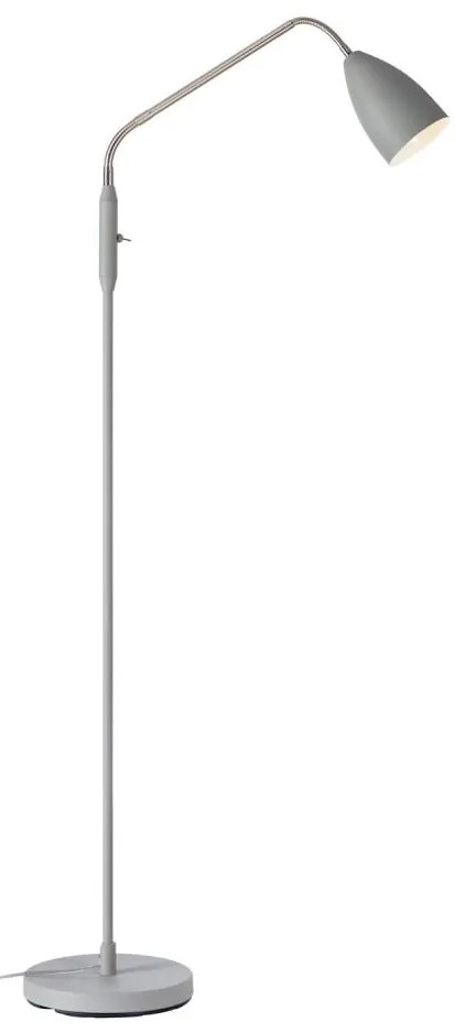 Markslöjd 108888 - LED stmievateľná stojacia lampa PATRO LED/4,9W/230V šedá