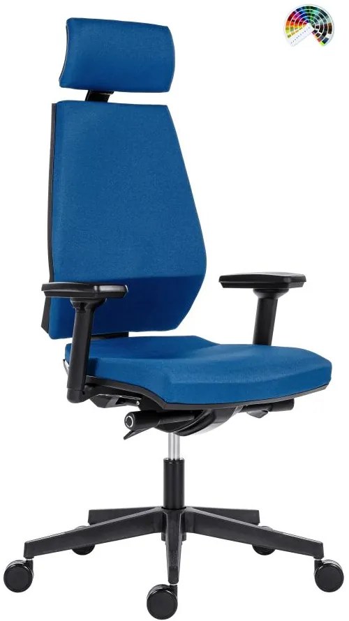 ANTARES Manažérska kancelárska stolička 1870 SYN MOTION čalúnenie MEDITAP koženka