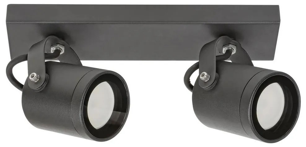 Rabalux - Vonkajšie nástenné bodové svietidlo 2xGU10/35W/230V IP44