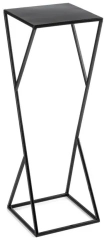Stojan na kvety LOFT 70x23,5 cm čierna