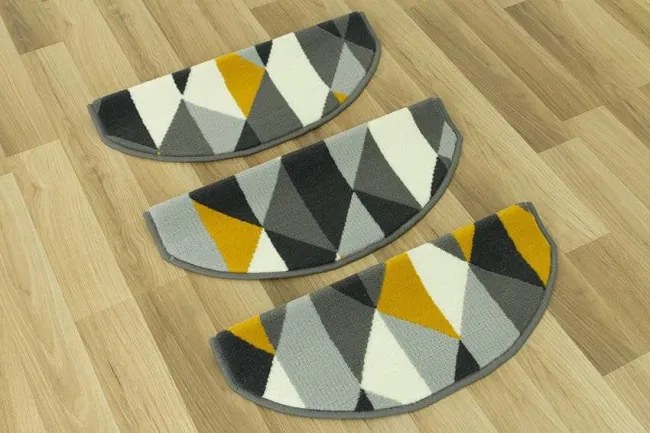 Nášľap na schody Luna 503652/89915 žlté trojuholníky