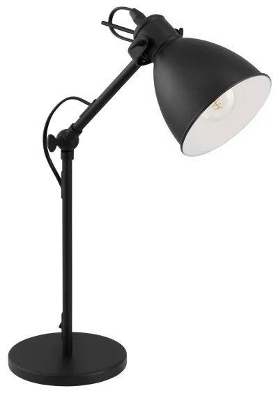 Eglo 49469 - Stolná lampa PRIDDY 1xE27/40W/230V