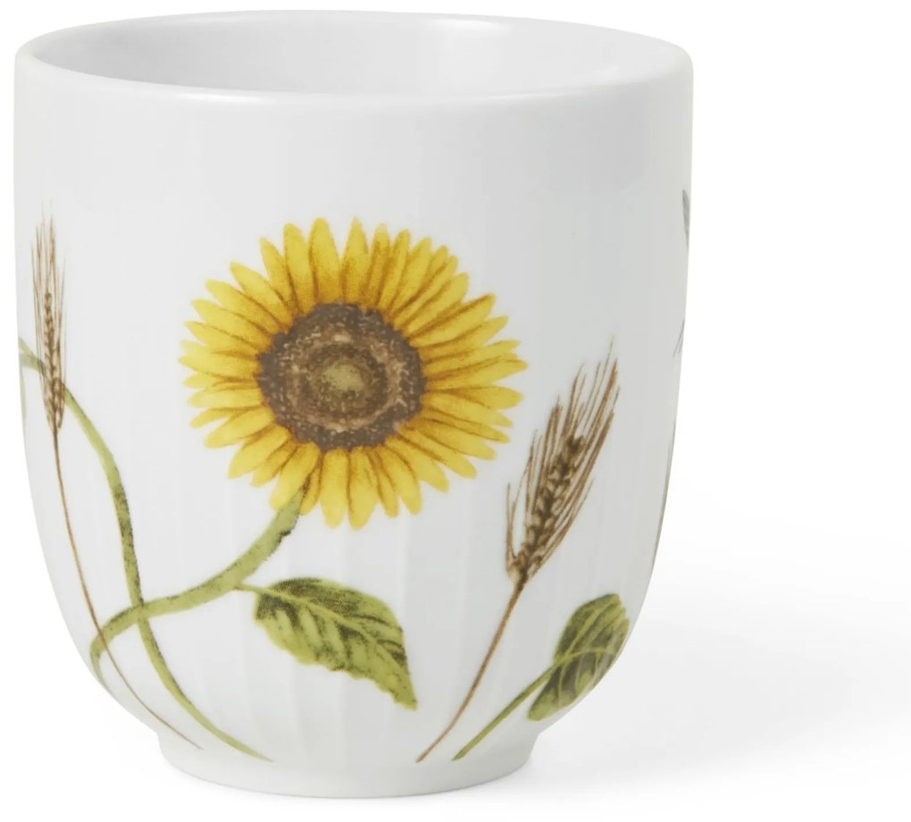 KÄHLER Porcelánový hrnček Hammershøi Summer Sunflower