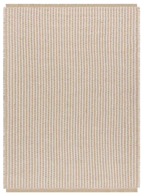 Koberec JUTE 3650 so strapcami krémový / béžový
