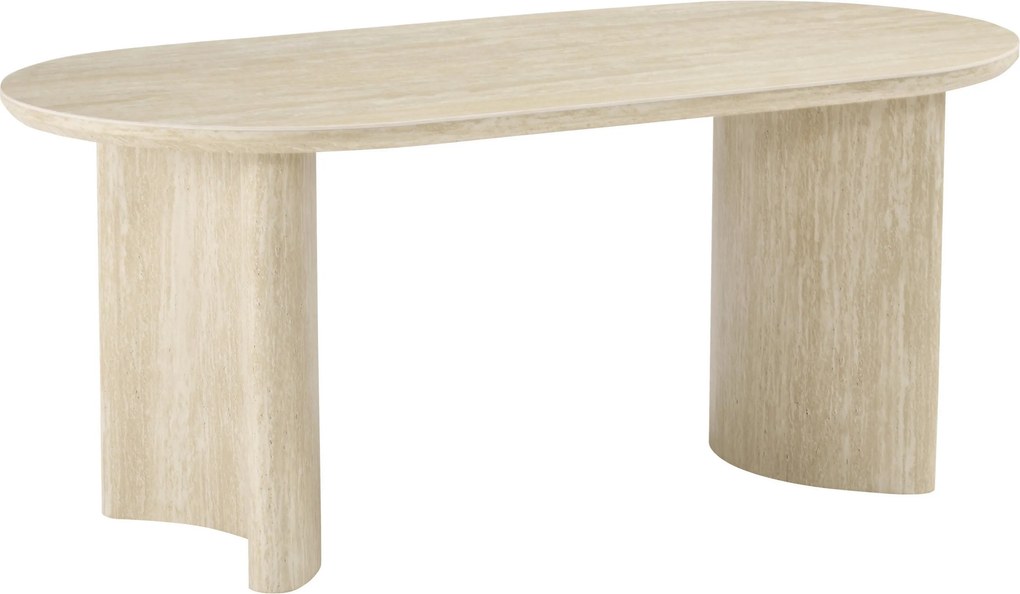 XXXLutz JEDÁLENSKÝ STÔL, farba duba, béžová, 180/90/76 cm P & B - Online Only jedálne - 001467006501