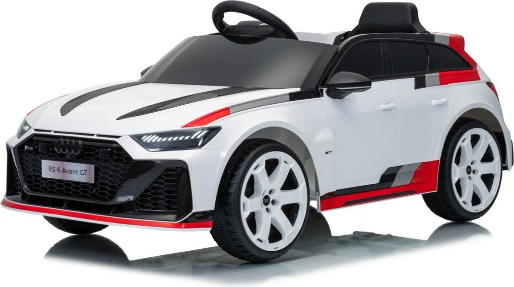 Vozidlo Audi RS6 Avant GT bielej farby