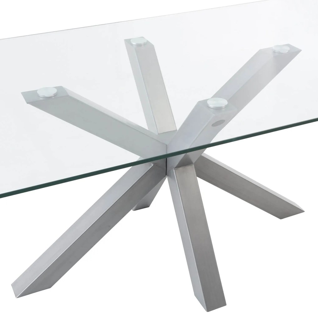 Stôl madie 180 x 100 cm chrómový MUZZA