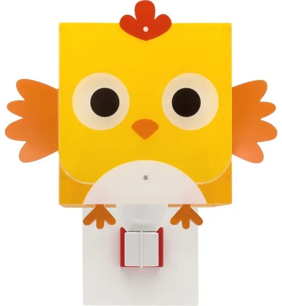 Dalber 64649 - Detské nástenné svietidlo LITTLE CHICKEN 1xE27/15W/230V