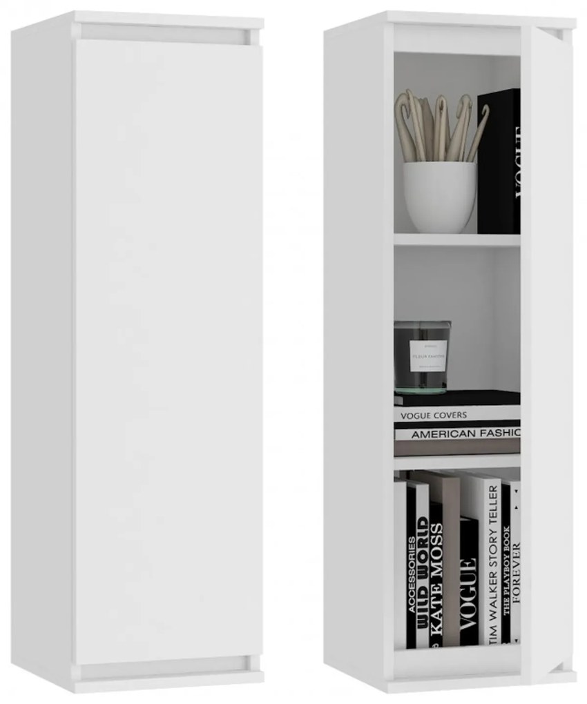 Vitrína CLP W 30 cm  biela