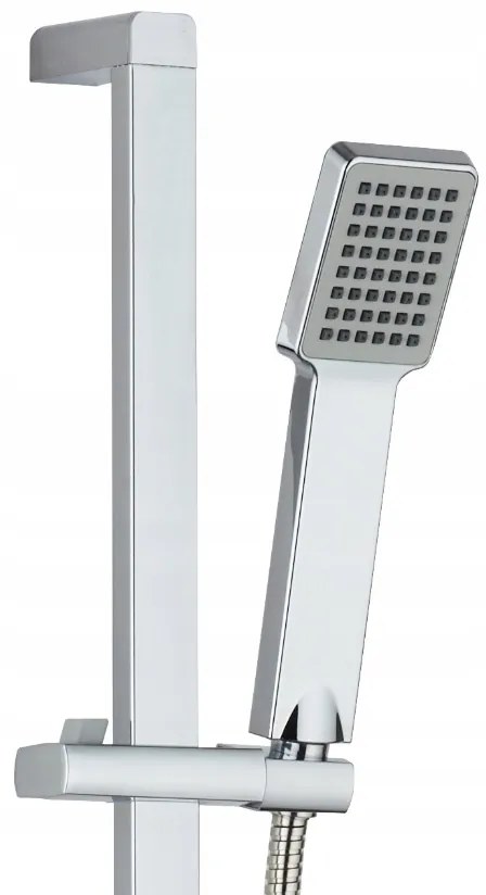 Gamma Zn3, sprchový stĺp s ručnou sprchovou hlavicou 62cm, chrómová, GMA-ZN3-CH