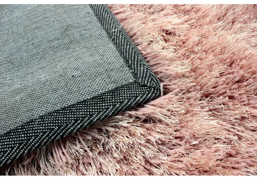 Ružový koberec Flair Rugs Dazzle Blush Pink, 80 × 150 cm